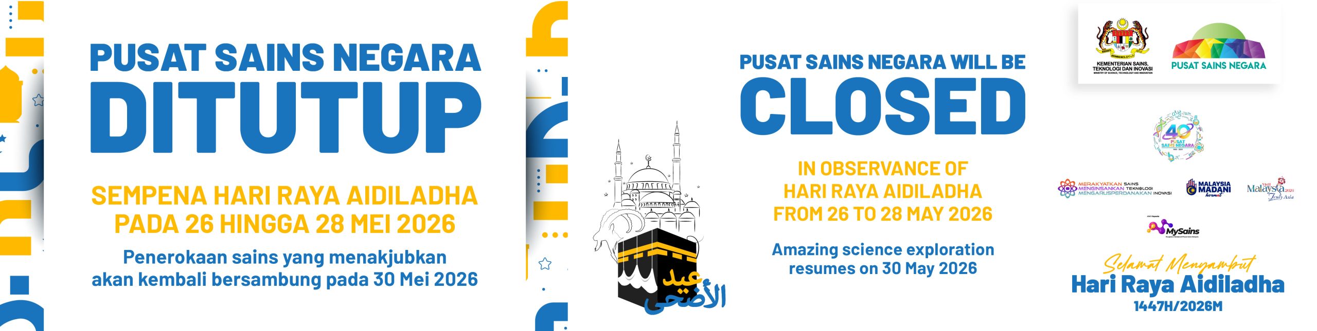 Notis Tutup Raya Haji_web Banner